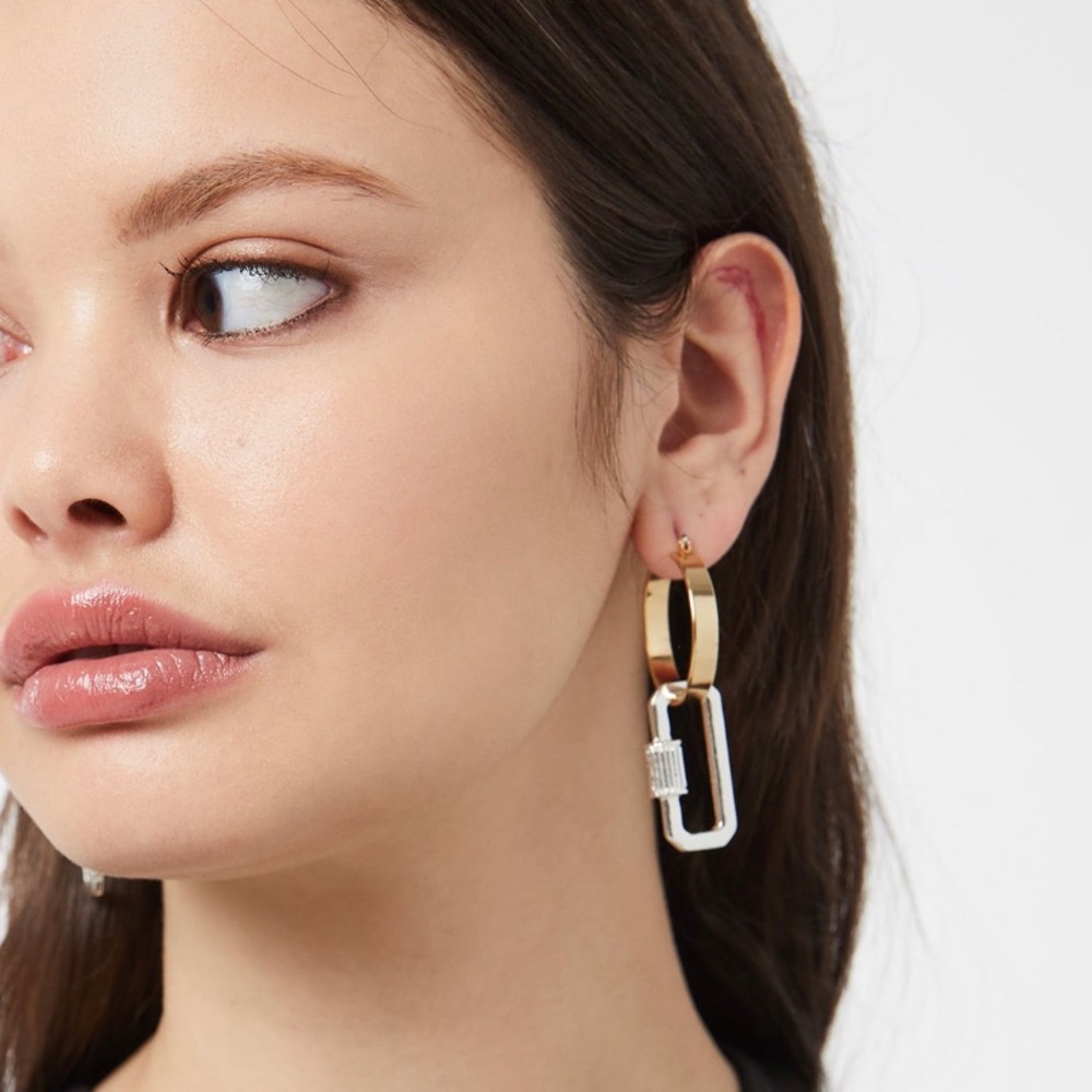 Karabiner Hoop earrings